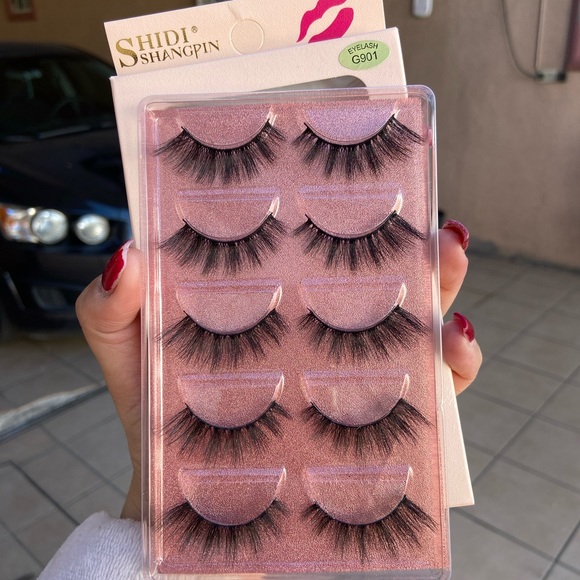 Mink eyelashes 5 Pairs - Picture 2 of 4